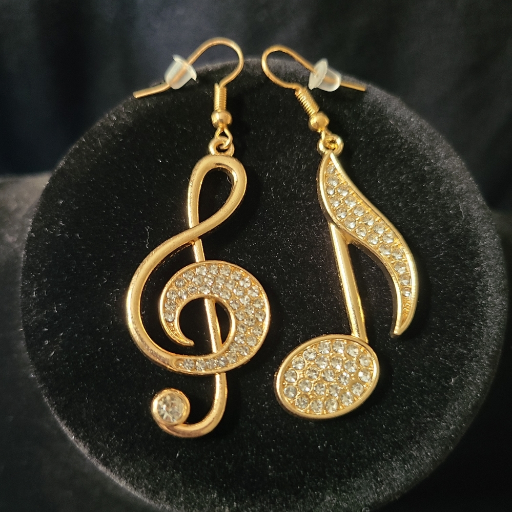 Music Note Earrings